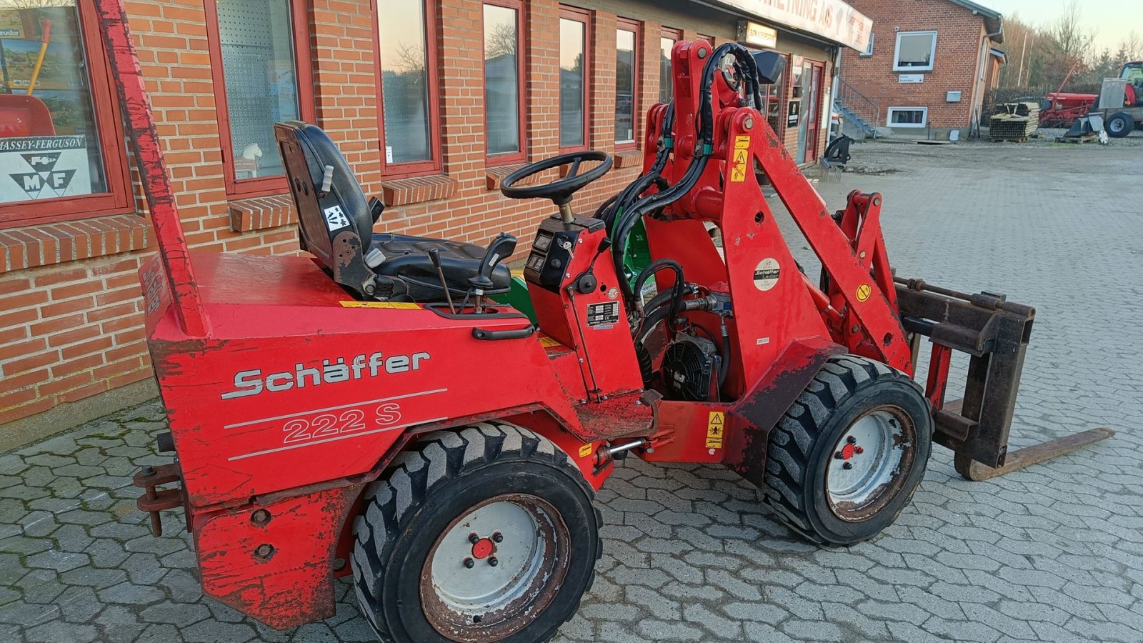Kompaktlader от тип Schäffer 222 S, Gebrauchtmaschine в Egtved (Снимка 4)