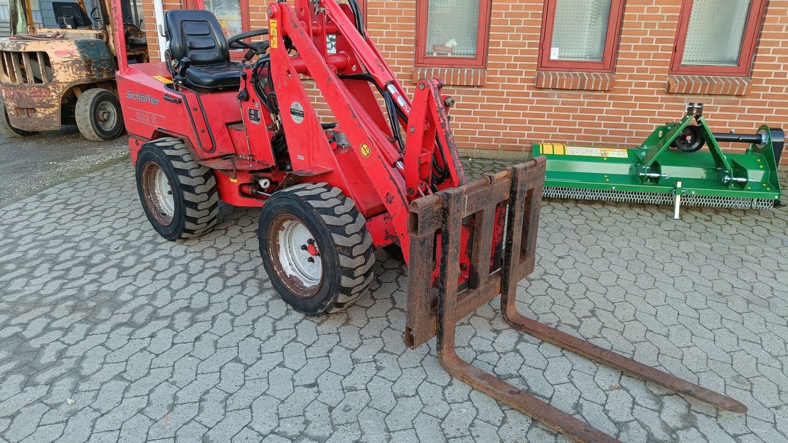 Kompaktlader от тип Schäffer 222 S, Gebrauchtmaschine в Egtved (Снимка 5)