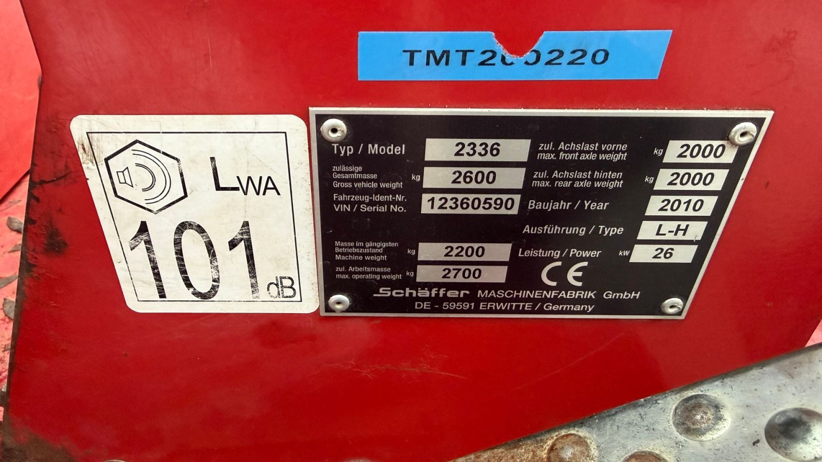 Kompaktlader του τύπου Schäffer 2336 Plus Pro, Gebrauchtmaschine σε Gjerlev J. (Φωτογραφία 14)