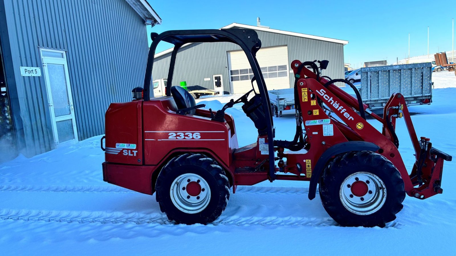 Kompaktlader typu Schäffer 2336SLT, Gebrauchtmaschine w Brørup (Zdjęcie 1)