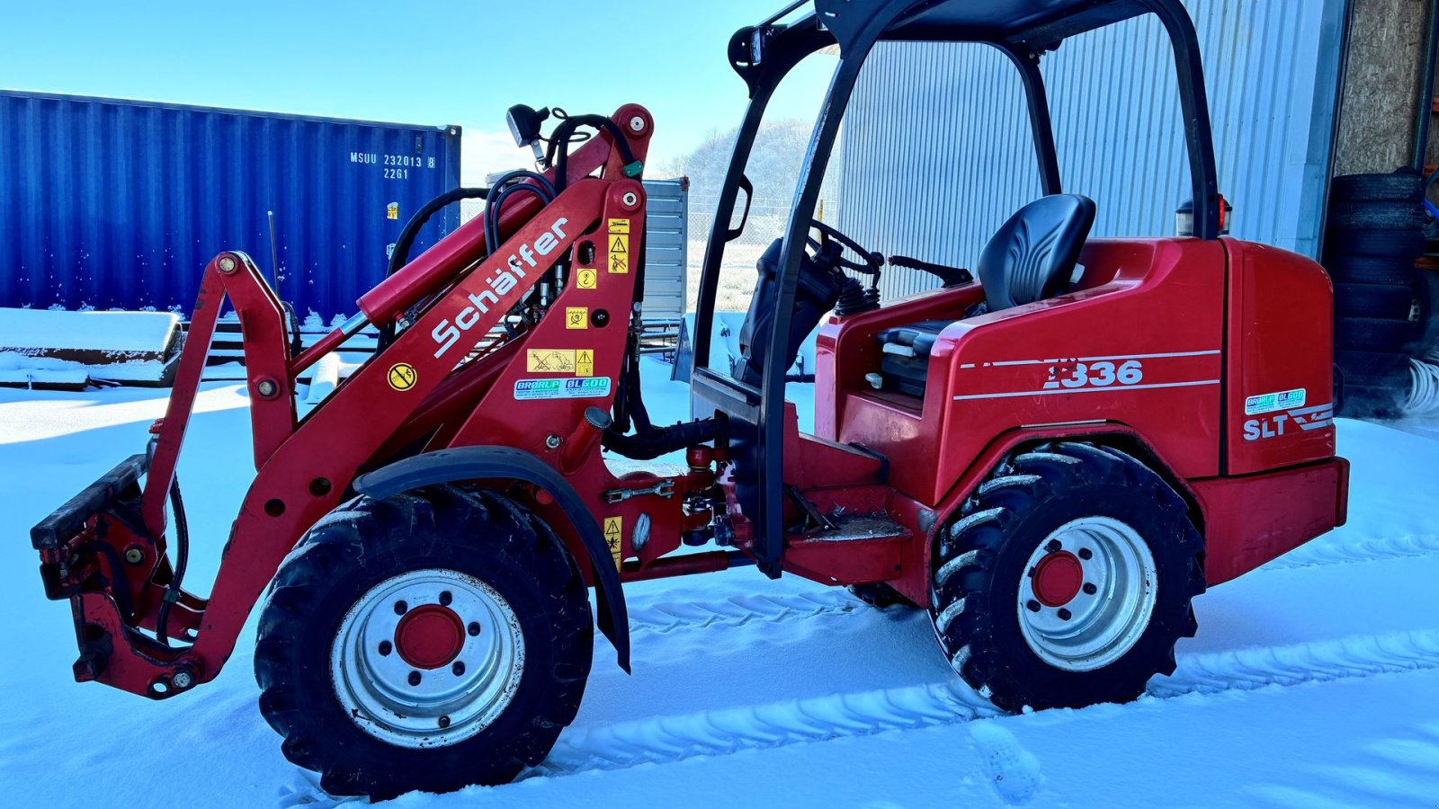 Kompaktlader typu Schäffer 2336SLT, Gebrauchtmaschine w Brørup (Zdjęcie 4)
