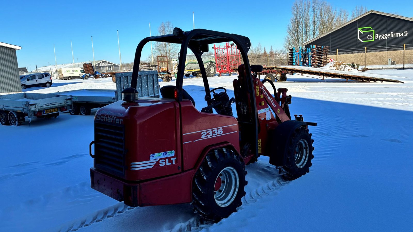 Kompaktlader typu Schäffer 2336SLT, Gebrauchtmaschine w Brørup (Zdjęcie 5)