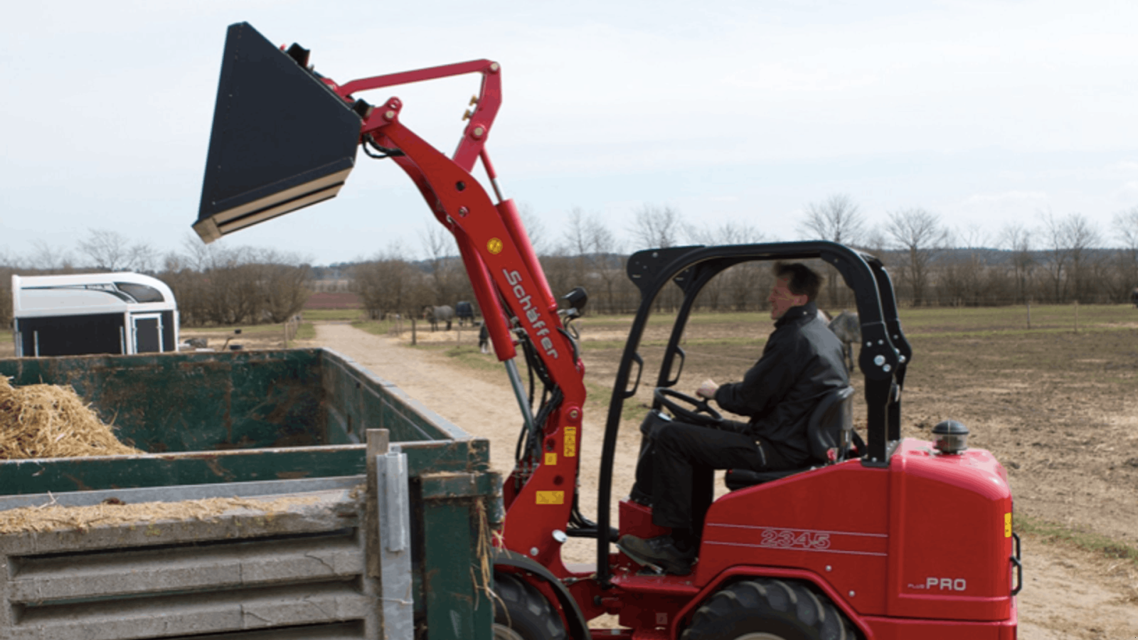 Kompaktlader typu Schäffer 2345, Gebrauchtmaschine w Randers NØ (Zdjęcie 3)
