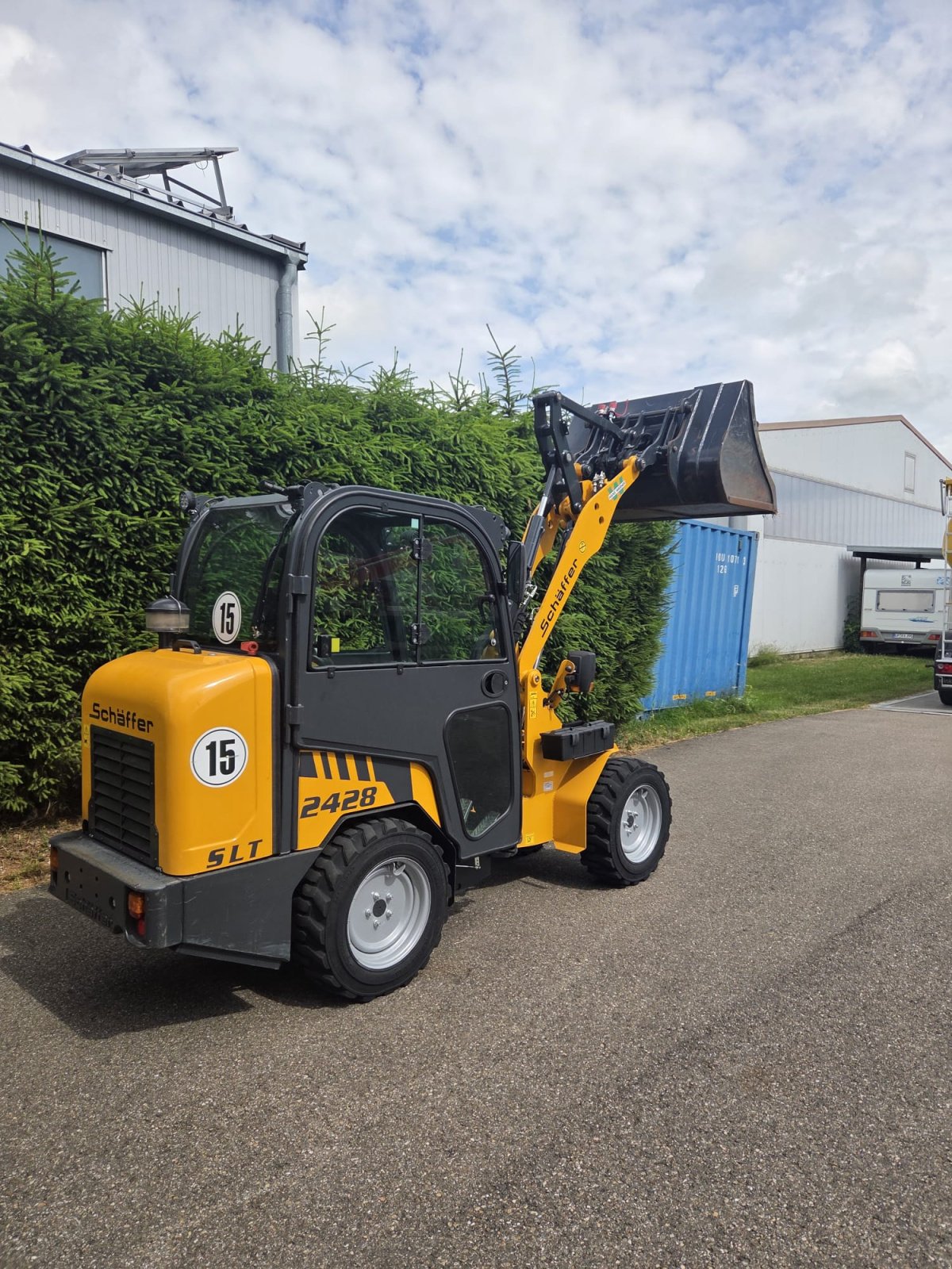 Kompaktlader του τύπου Schäffer 2428 SLT, Gebrauchtmaschine σε Nellingen (Φωτογραφία 5)