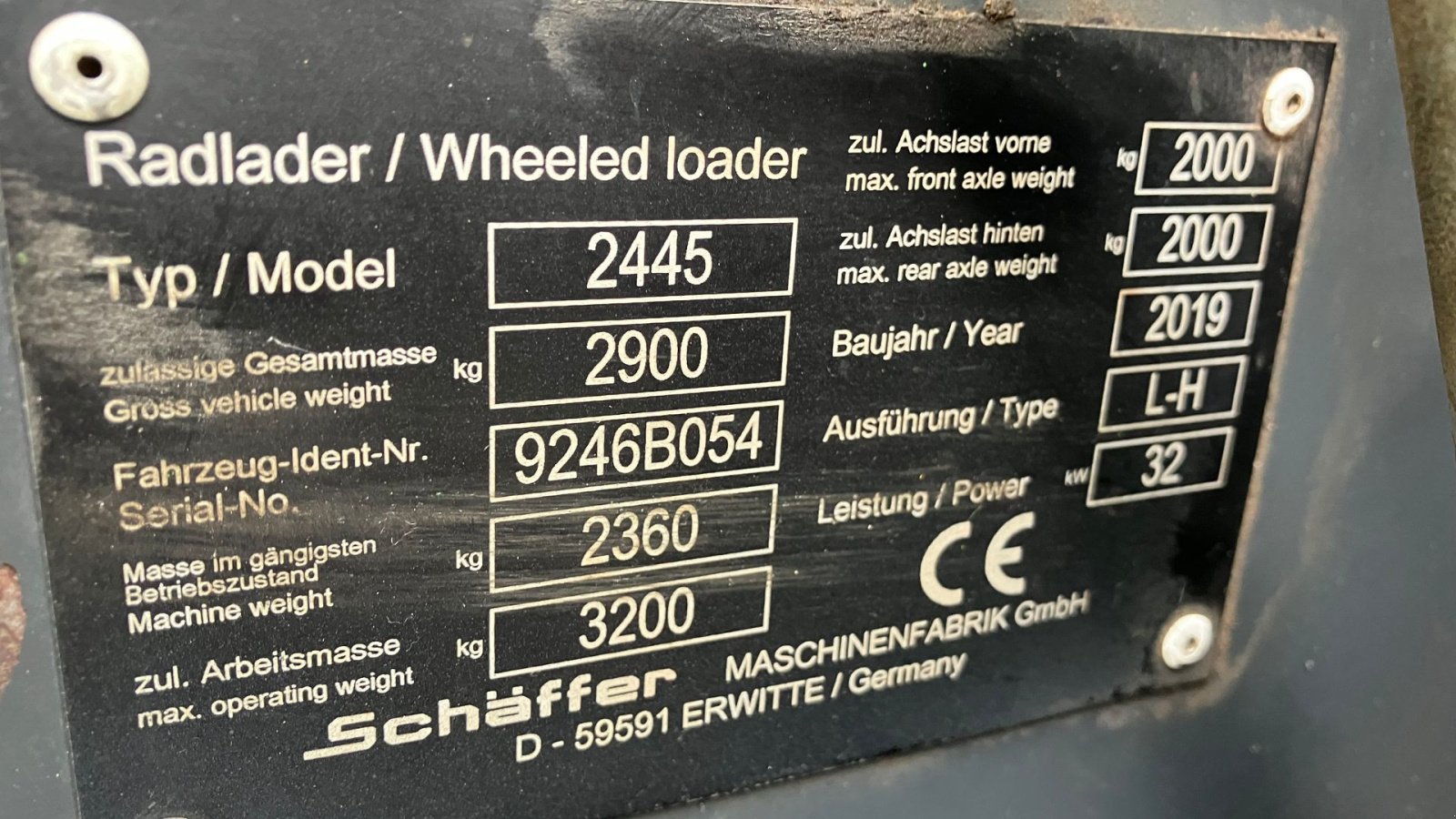 Kompaktlader типа Schäffer 2445 Scheffer 2445, Gebrauchtmaschine в Horsens (Фотография 16)