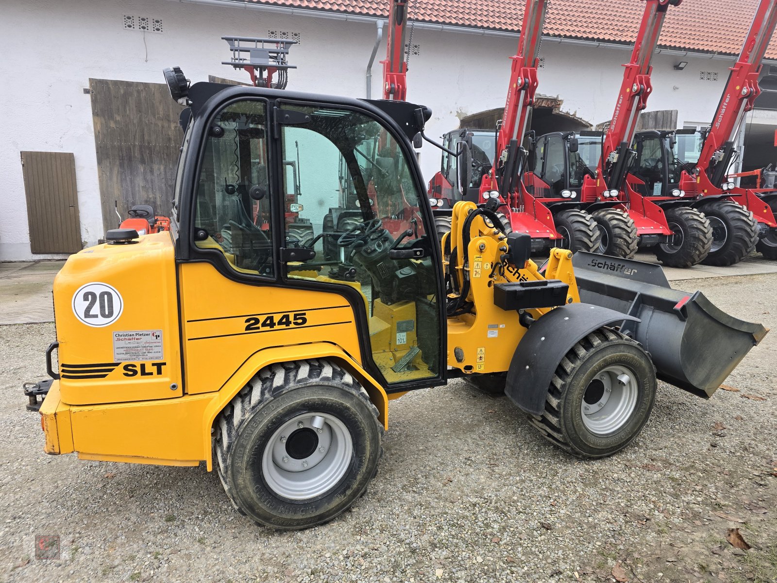 Kompaktlader des Typs Schäffer 2445 SLT, Gebrauchtmaschine in Gerolsbach (Bild 1)