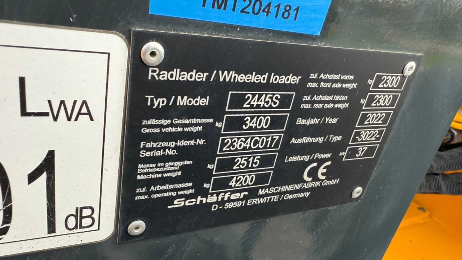 Kompaktlader of the type Schäffer 2445S Leasing kr 3.057,-, Gebrauchtmaschine in Hadsten (Picture 11)