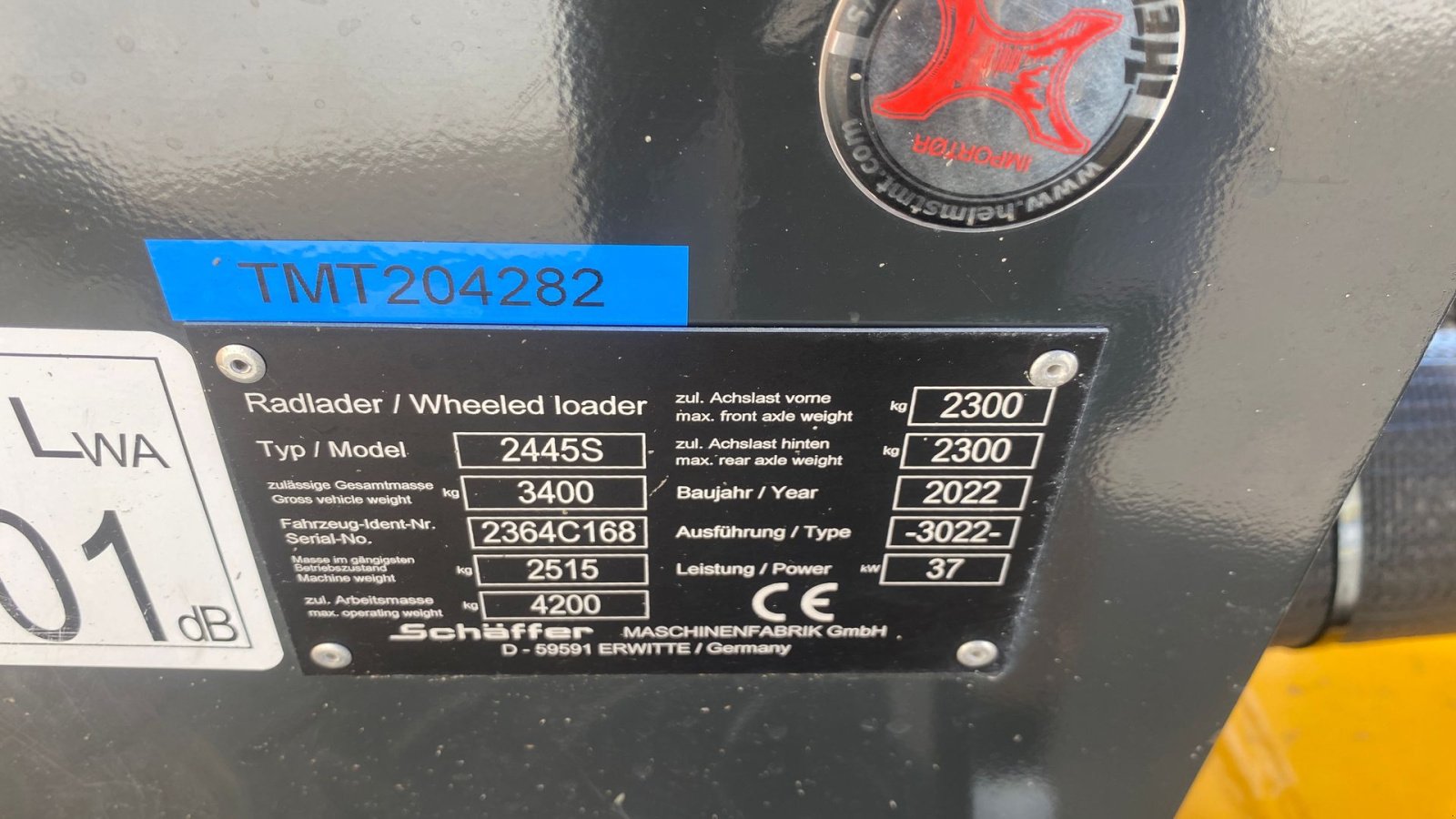 Kompaktlader типа Schäffer 2445S, Gebrauchtmaschine в Holstebro (Фотография 6)