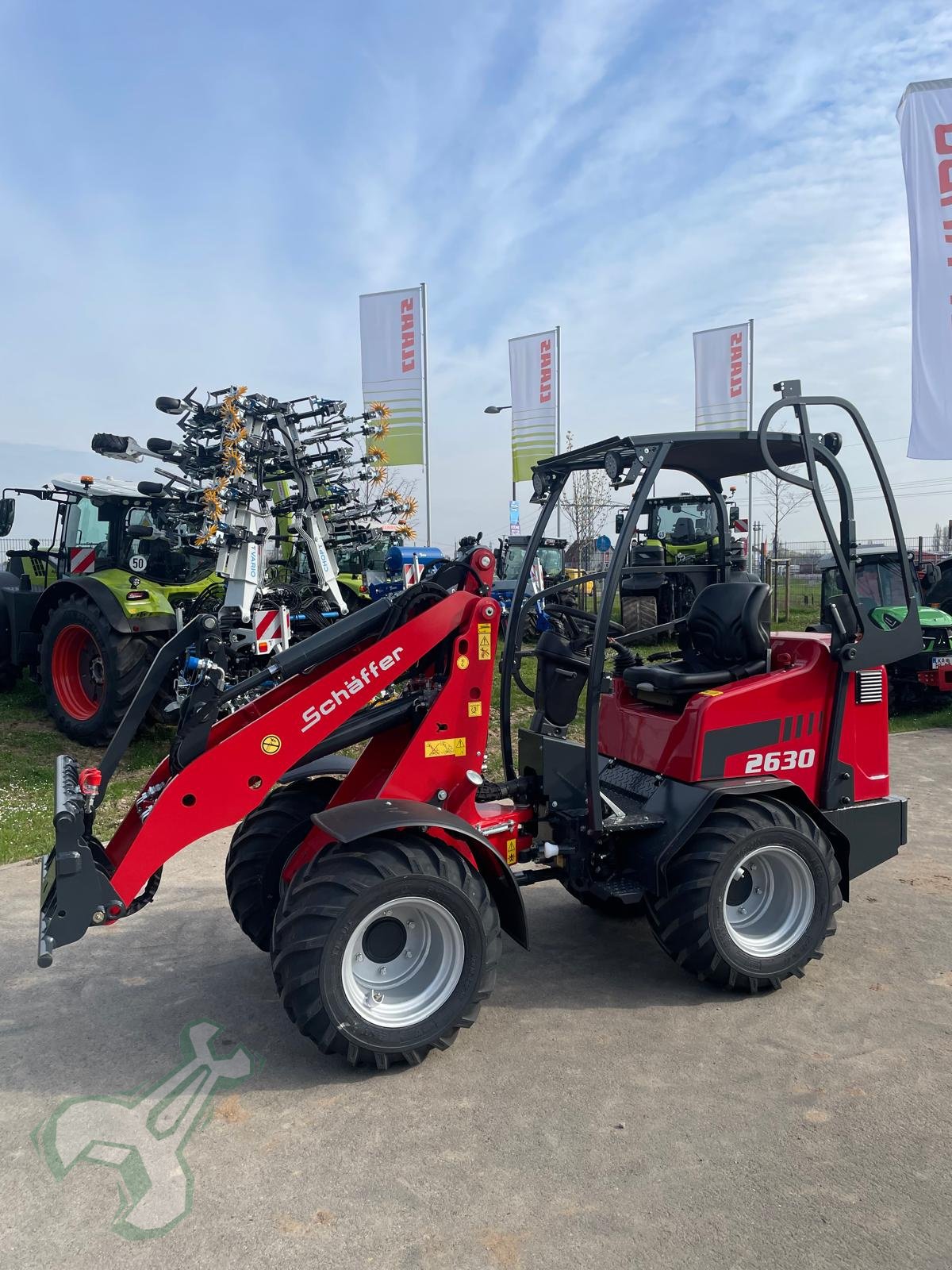 Kompaktlader Türe ait Schäffer 2630, Neumaschine içinde Neustadt an der Weinstraße (resim 1)
