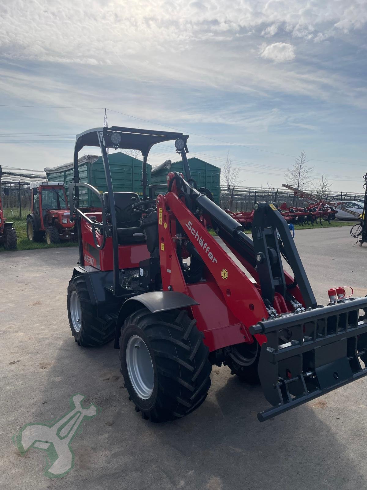 Kompaktlader Türe ait Schäffer 2630, Neumaschine içinde Neustadt an der Weinstraße (resim 3)