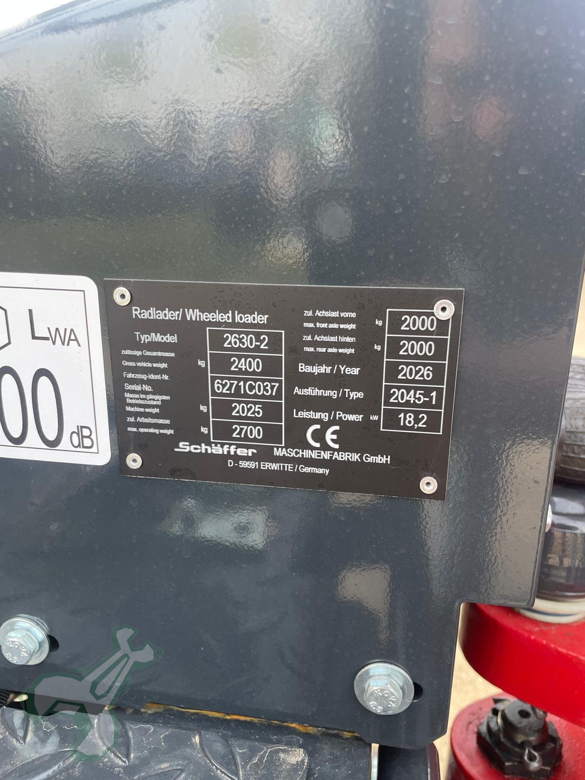 Kompaktlader Türe ait Schäffer 2630, Neumaschine içinde Neustadt an der Weinstraße (resim 4)