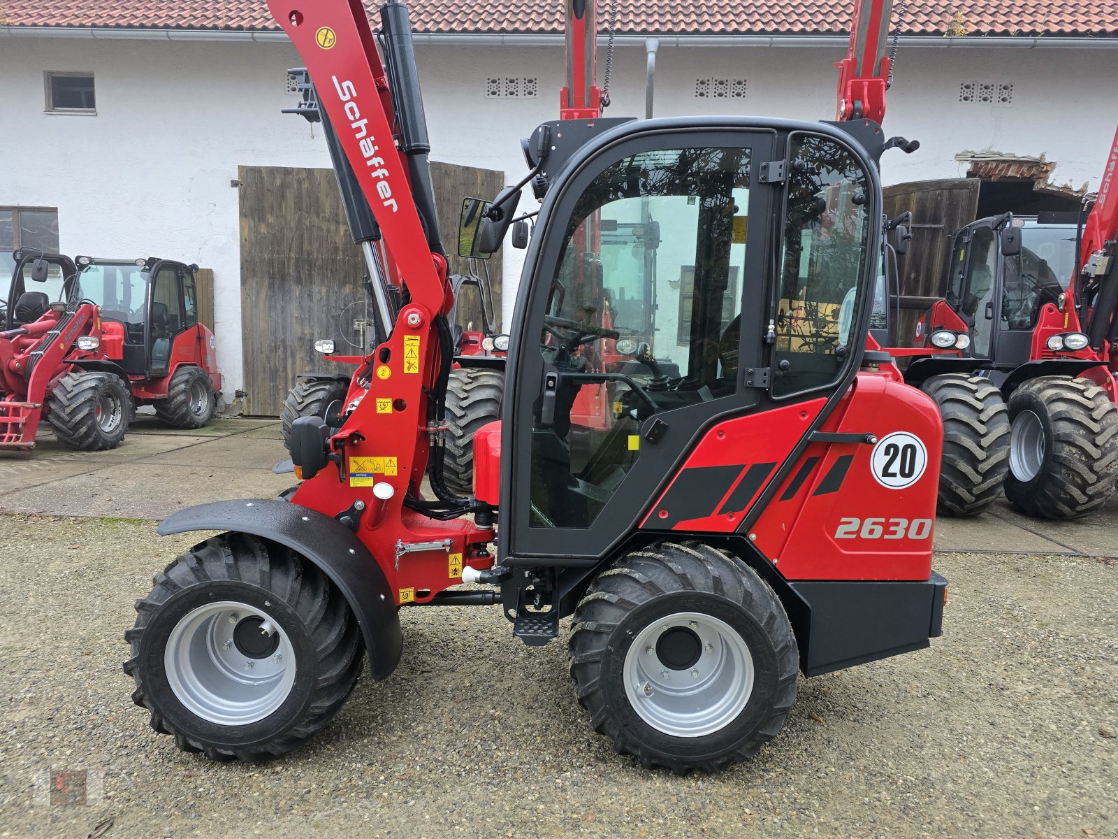 Kompaktlader του τύπου Schäffer 2630, Neumaschine σε Gerolsbach (Φωτογραφία 1)