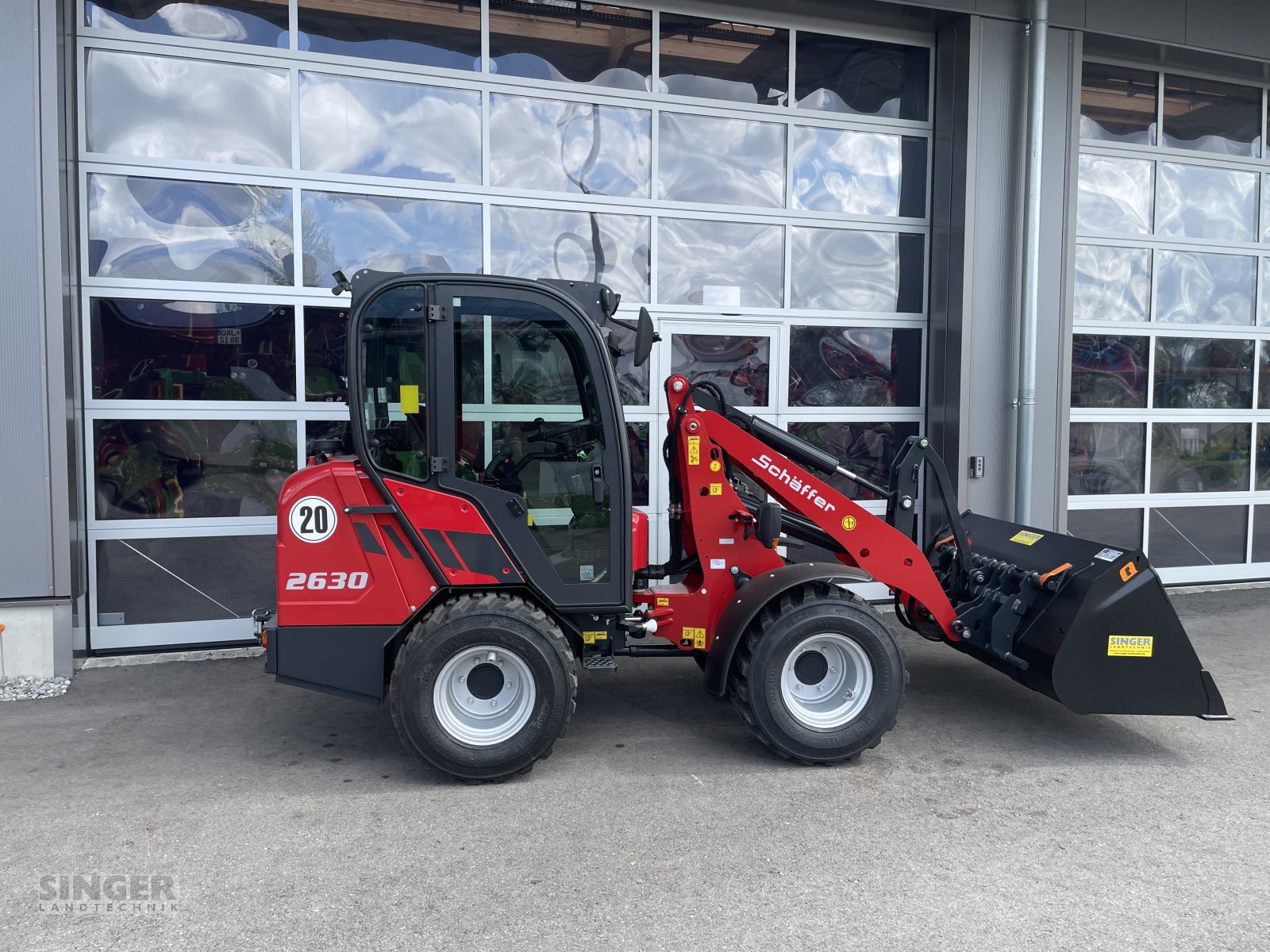 Kompaktlader del tipo Schäffer 2630, Neumaschine en Ebenhofen (Imagen 3)