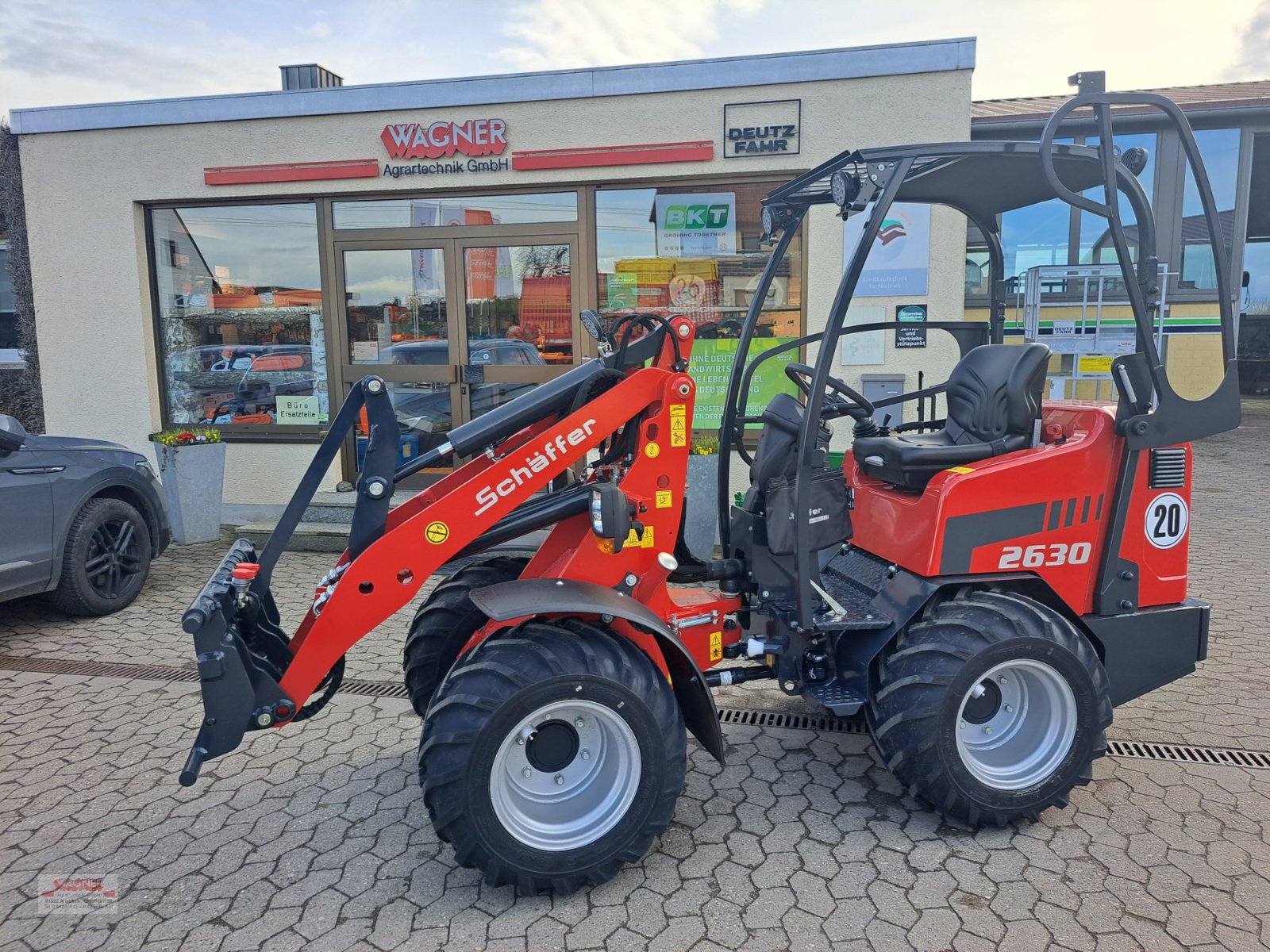Kompaktlader van het type Schäffer 2630, Neumaschine in Ansbach (Foto 1)