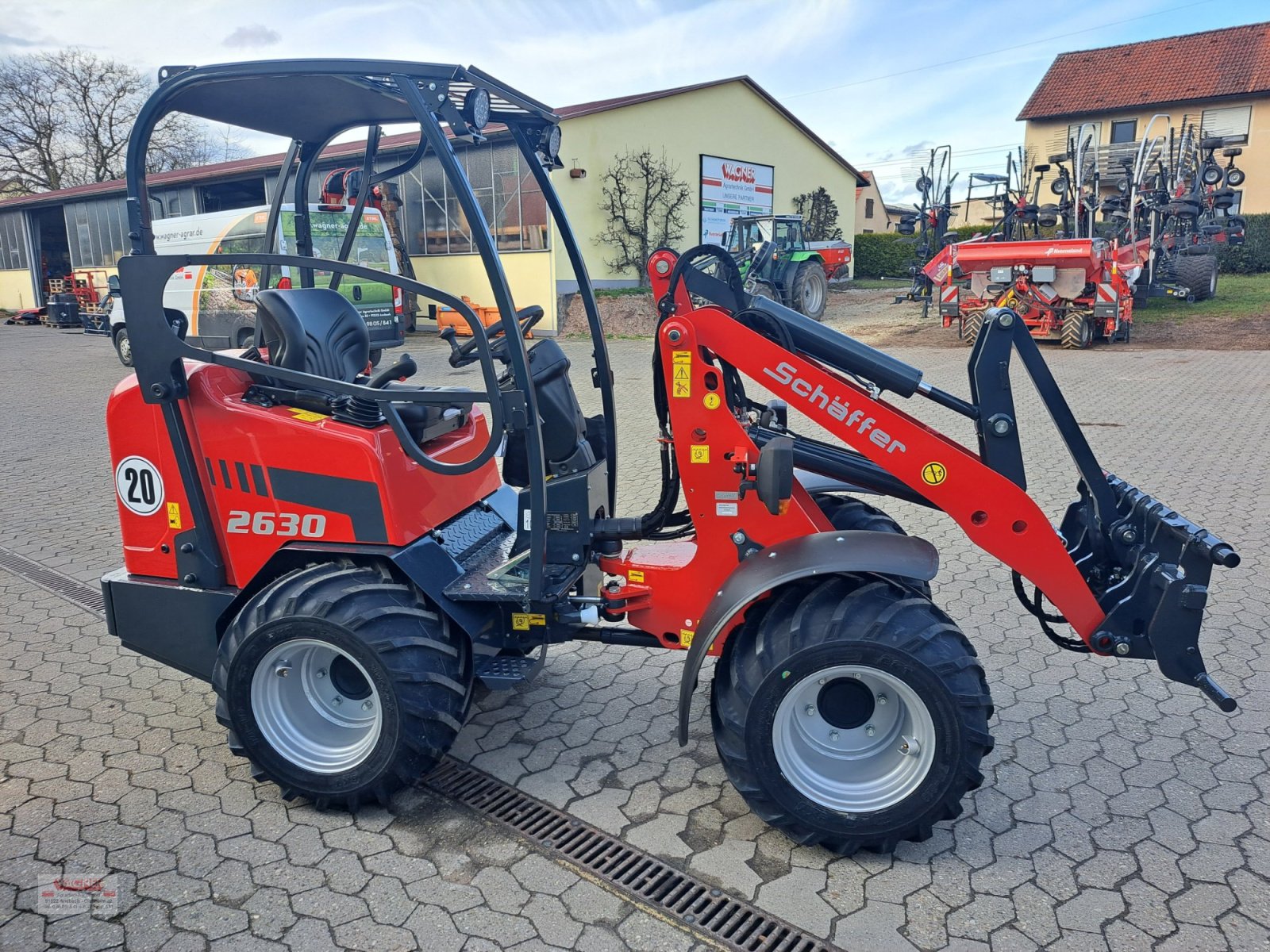 Kompaktlader van het type Schäffer 2630, Neumaschine in Ansbach (Foto 3)