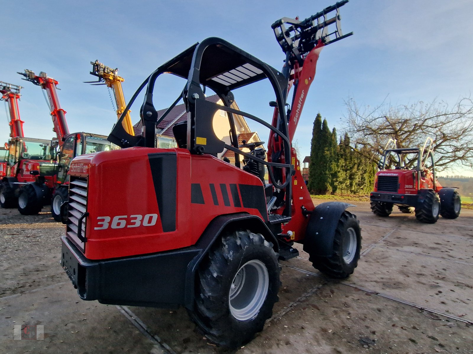 Kompaktlader of the type Schäffer 3630, Neumaschine in Gerolsbach (Picture 9)