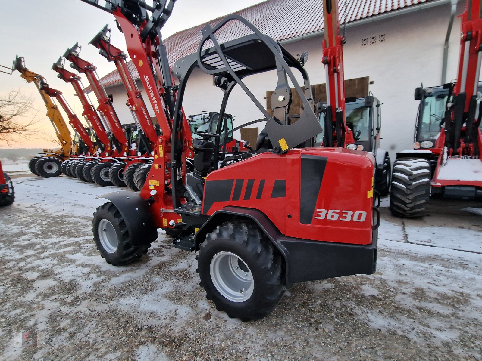 Kompaktlader of the type Schäffer 3630, Neumaschine in Gerolsbach (Picture 8)