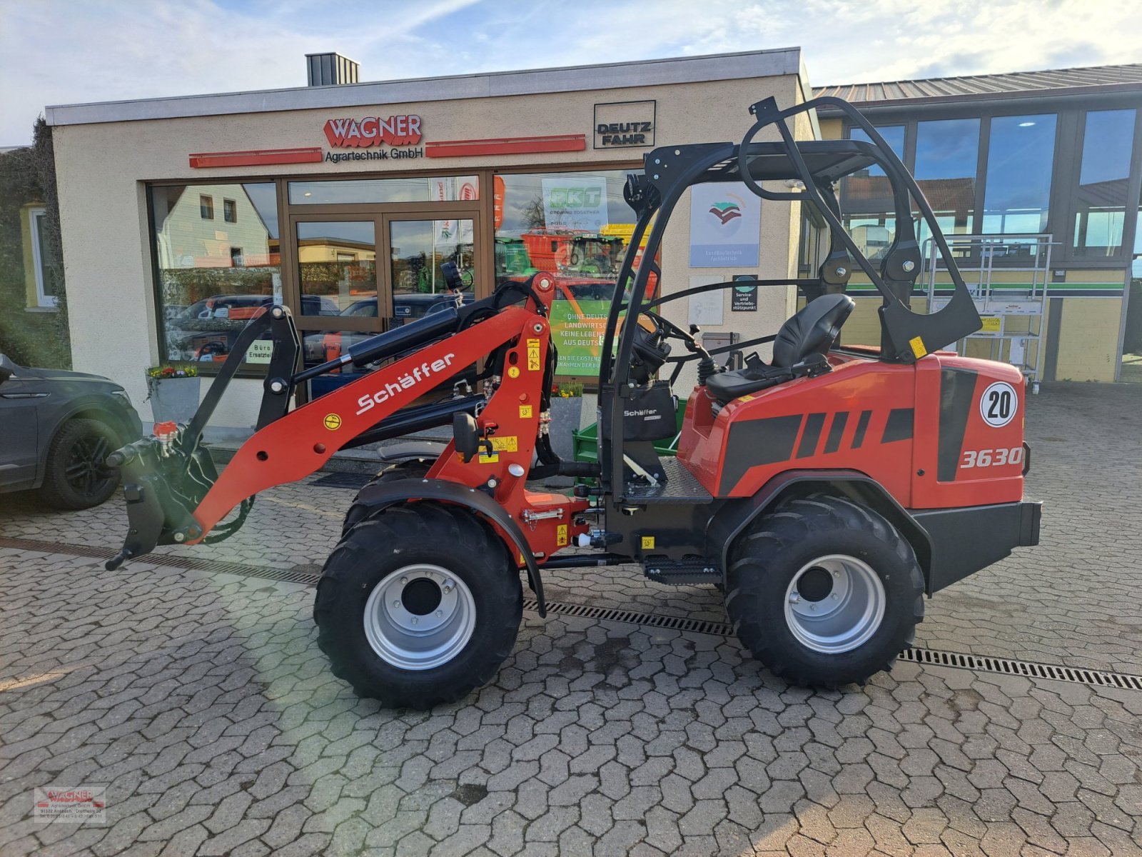 Kompaktlader van het type Schäffer 3630, Neumaschine in Ansbach (Foto 1)