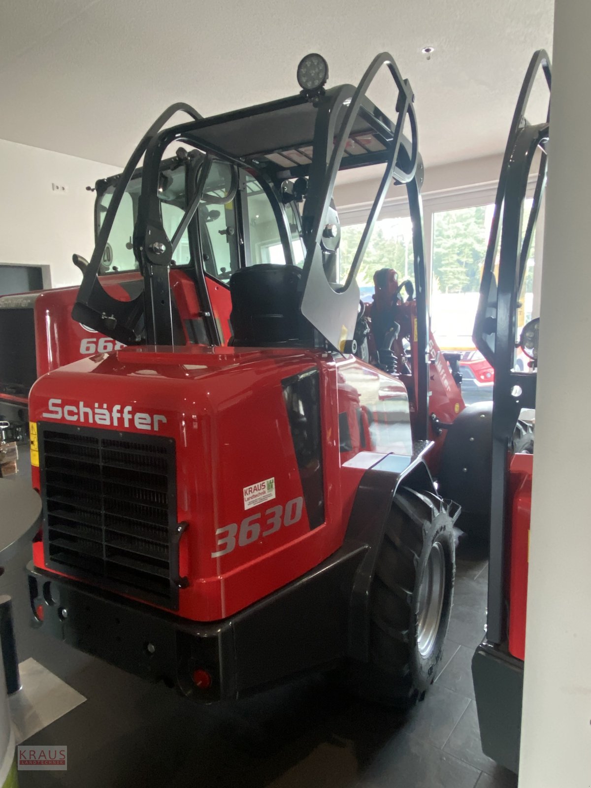 Kompaktlader of the type Schäffer 3630, Neumaschine in Geiersthal (Picture 2)