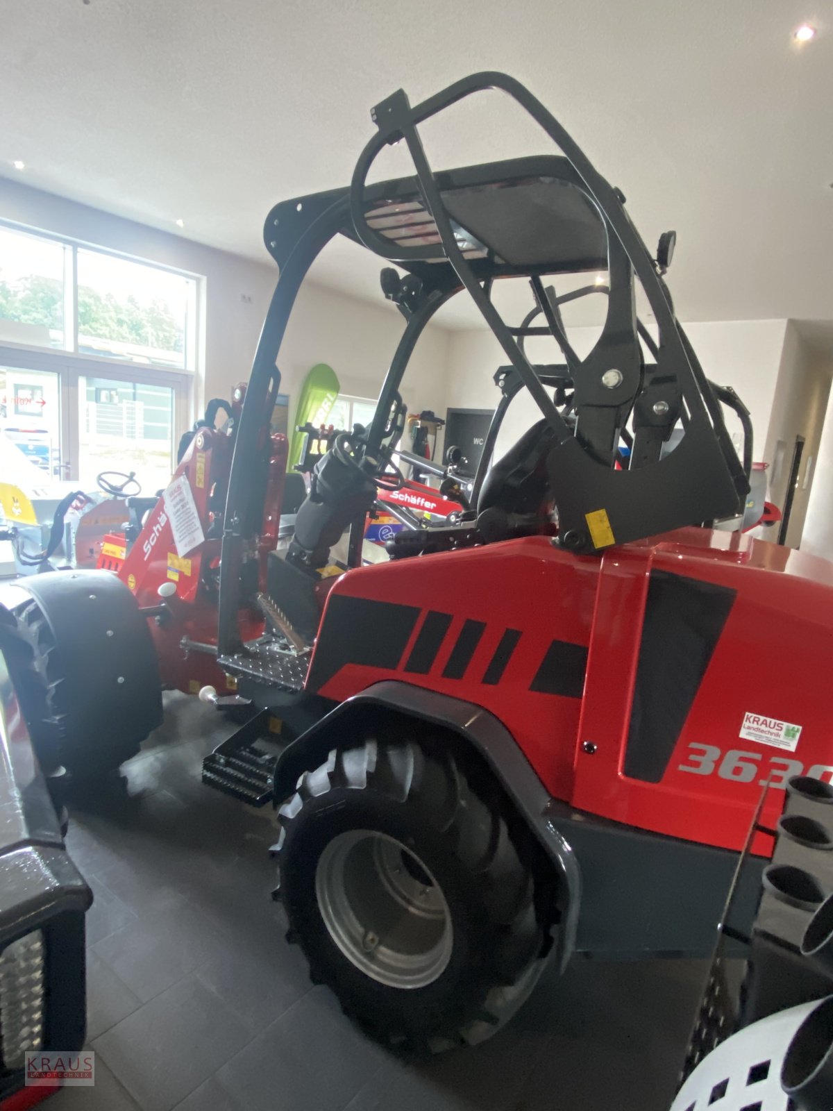 Kompaktlader of the type Schäffer 3630, Neumaschine in Geiersthal (Picture 3)