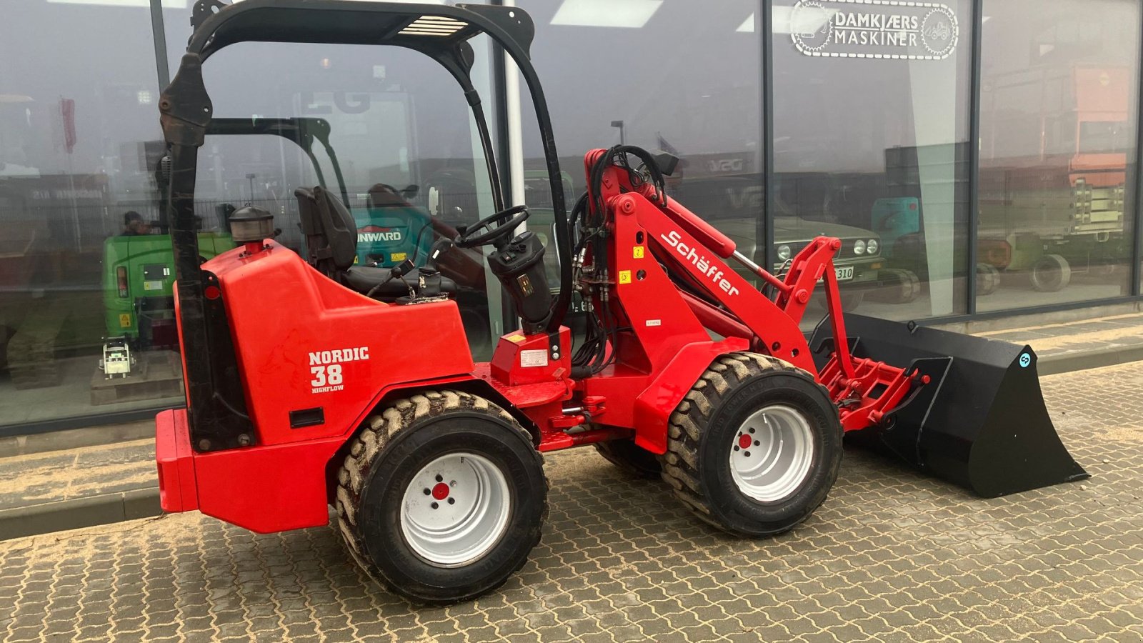 Kompaktlader του τύπου Schäffer 38 Nordic  Highflow Scheffer 38 Nordic Highflow, Gebrauchtmaschine σε Horsens (Φωτογραφία 1)