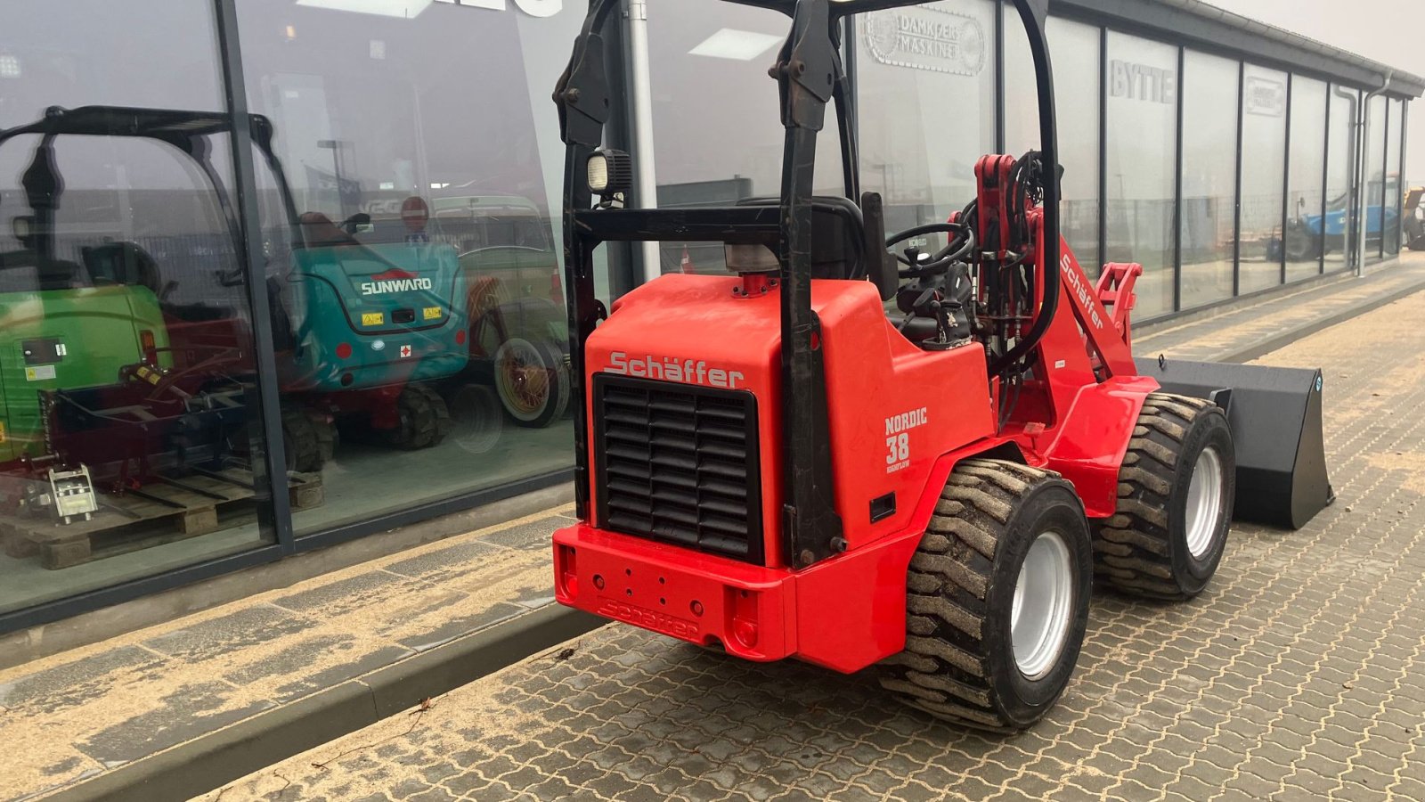 Kompaktlader του τύπου Schäffer 38 Nordic  Highflow Scheffer 38 Nordic Highflow, Gebrauchtmaschine σε Horsens (Φωτογραφία 2)