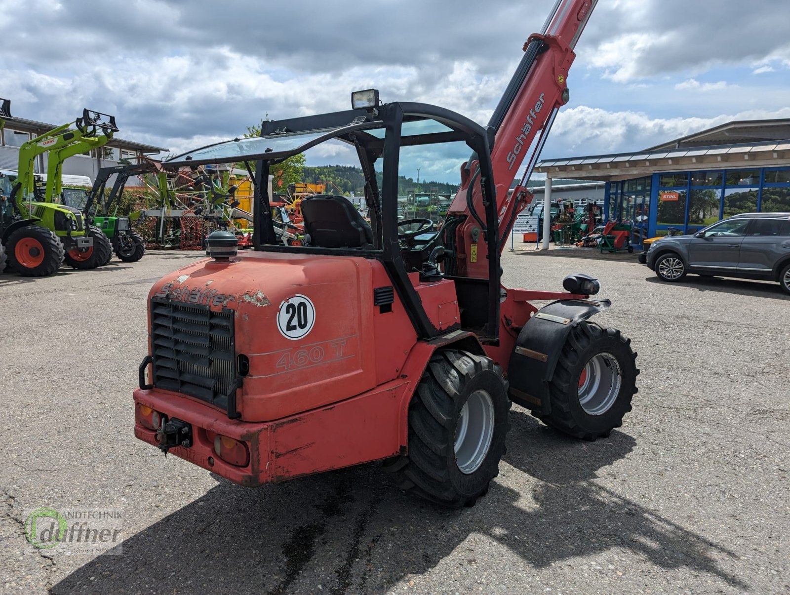 Kompaktlader des Typs Schäffer 460 T, Gebrauchtmaschine in Münsingen (Bild 4)