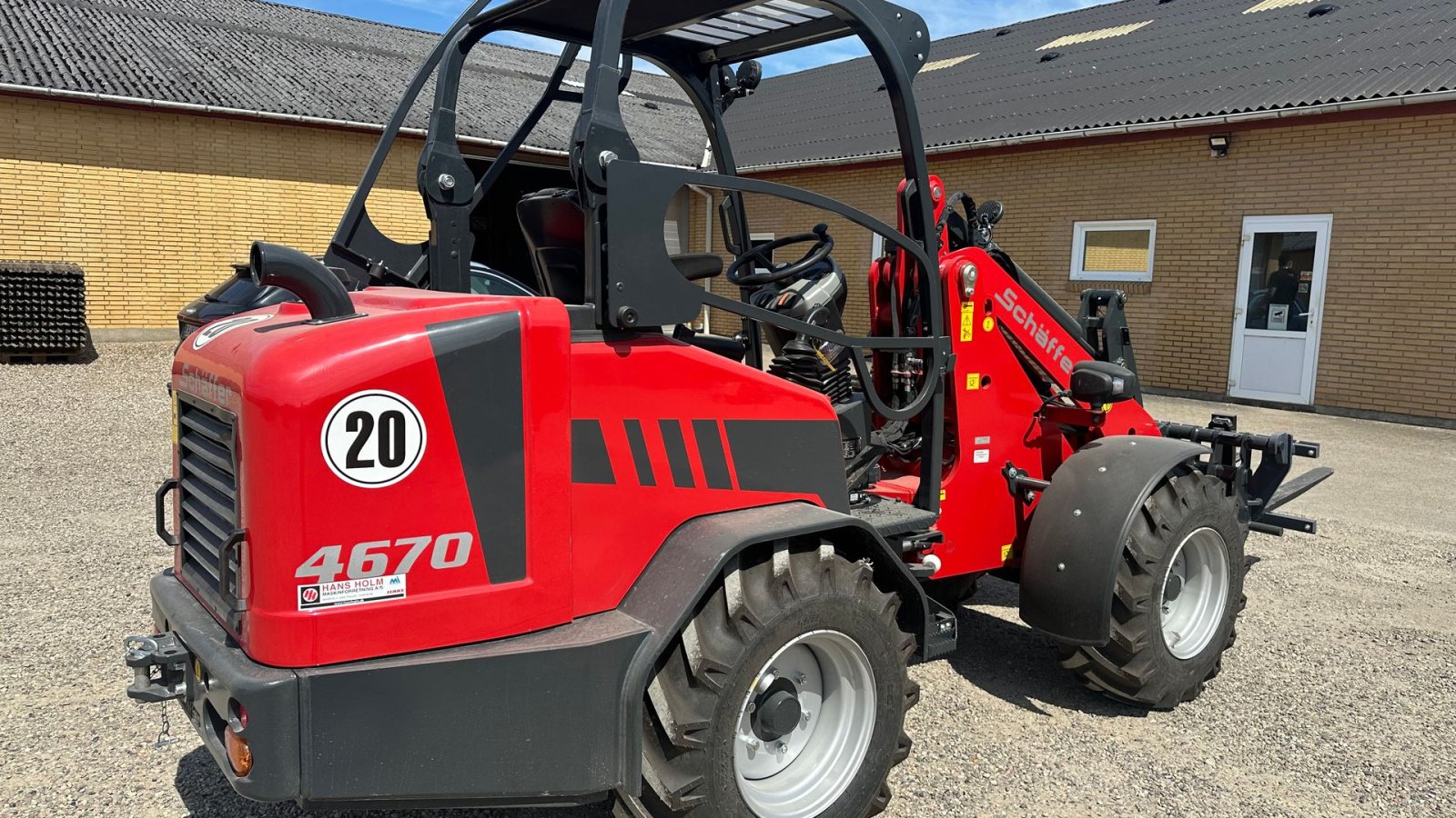 Kompaktlader типа Schäffer 4670 Schäffer 4670 minilæsser, Gebrauchtmaschine в Tinglev (Фотография 3)