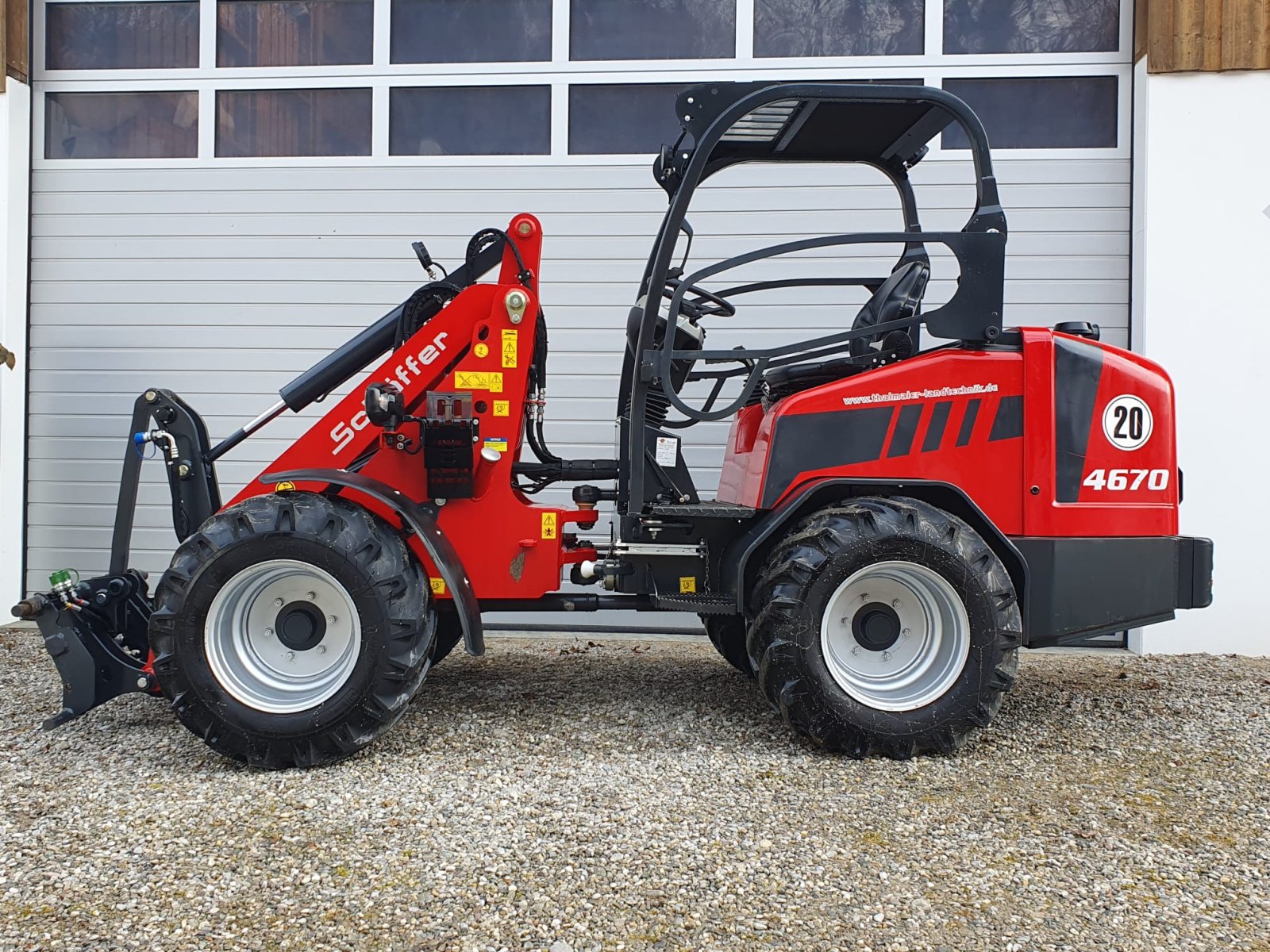 Kompaktlader des Typs Schäffer 4670, Gebrauchtmaschine in Oberornau (Bild 3)