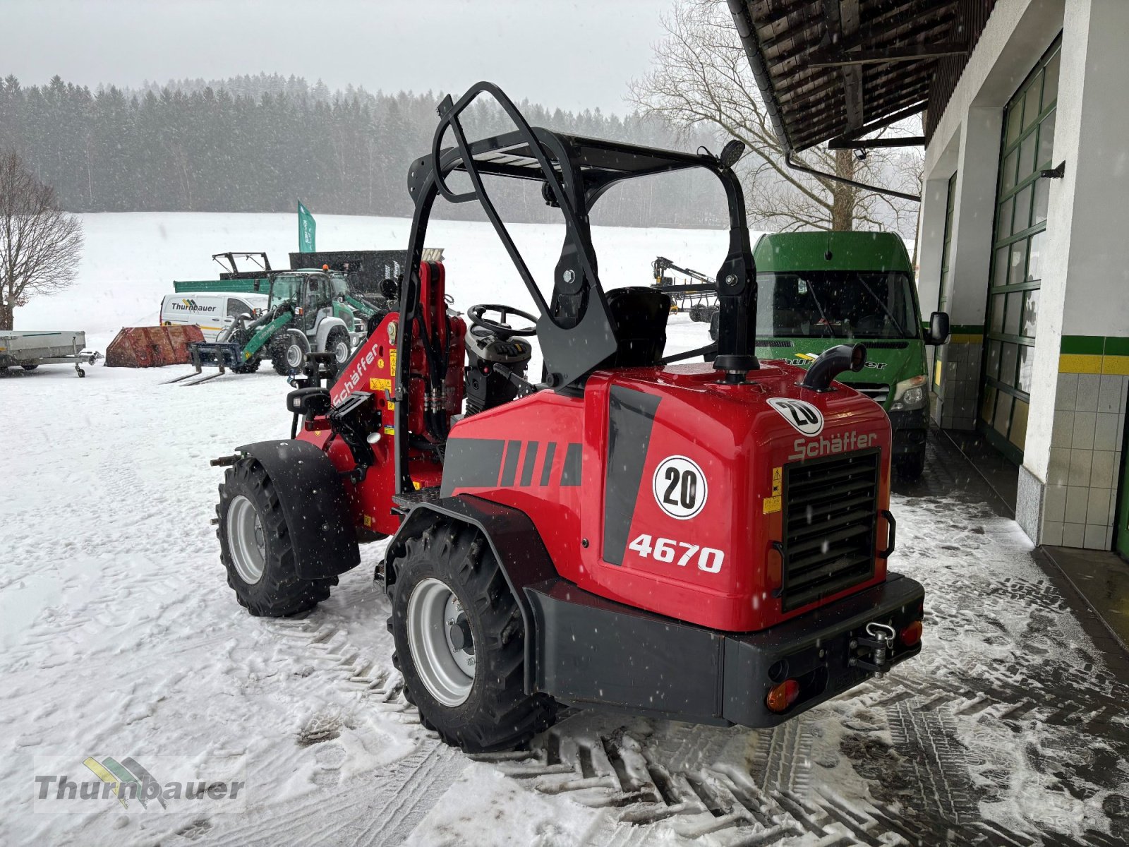 Kompaktlader za tip Schäffer 4670, Gebrauchtmaschine u Bodenmais (Slika 3)