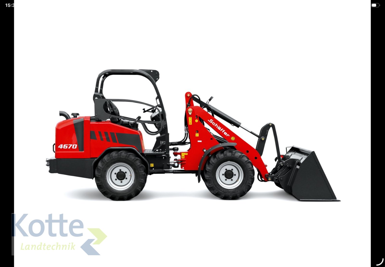 Kompaktlader del tipo Schäffer 4670, Neumaschine In Rieste (Immagine 4)