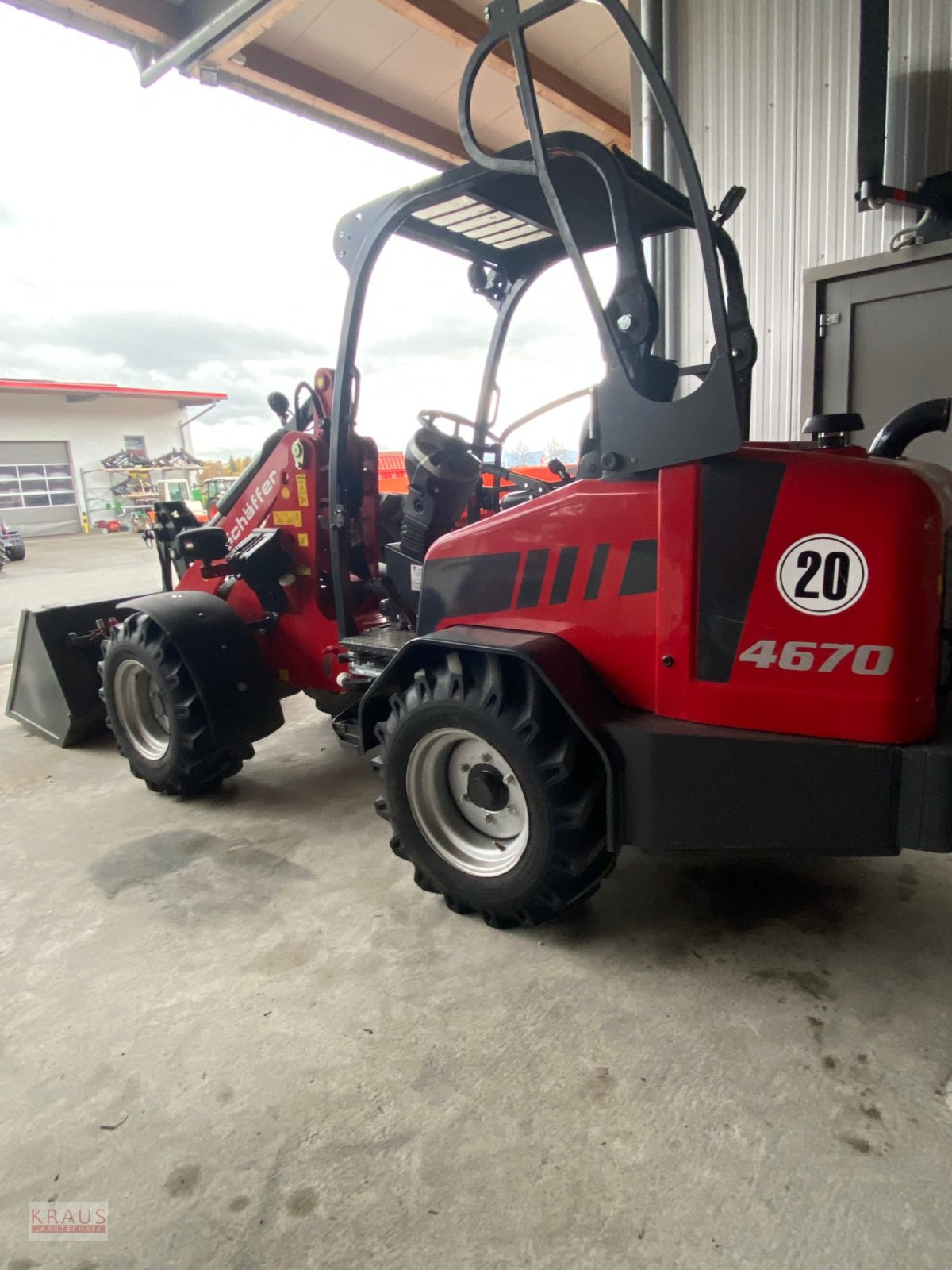 Kompaktlader of the type Schäffer 4670, Gebrauchtmaschine in Geiersthal (Picture 3)