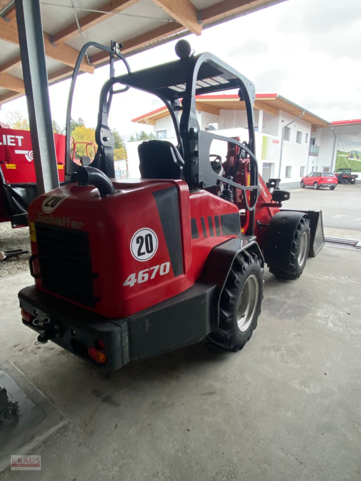 Kompaktlader of the type Schäffer 4670, Gebrauchtmaschine in Geiersthal (Picture 4)