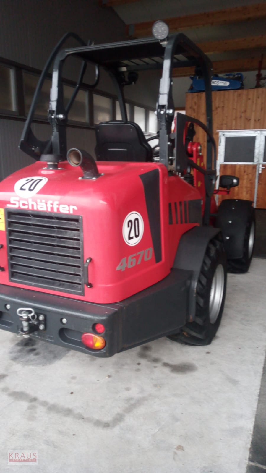 Kompaktlader typu Schäffer 4670, Gebrauchtmaschine v Geiersthal (Obrázek 4)