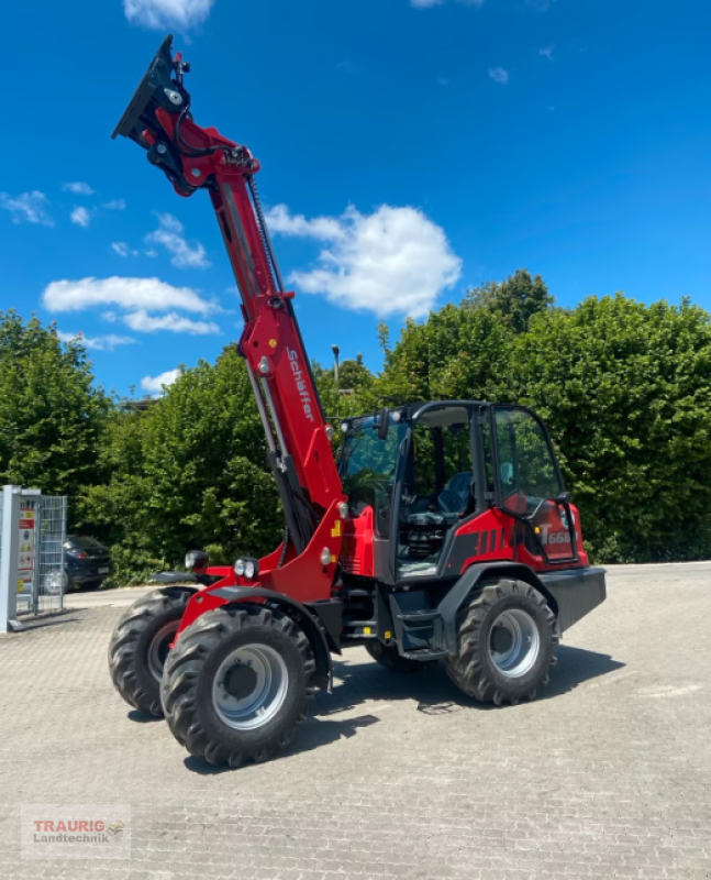 Kompaktlader of the type Schäffer 6680T, Neumaschine in Mainburg/Wambach (Picture 1)