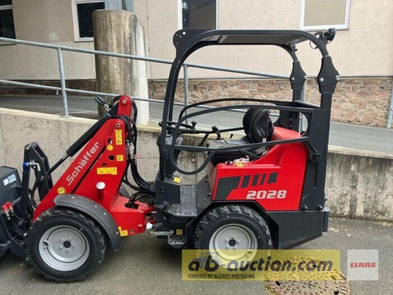 Kompaktlader of the type Schäffer HOFLADER SCHÄFFER 2028-2, Gebrauchtmaschine in Grimma (Picture 1)