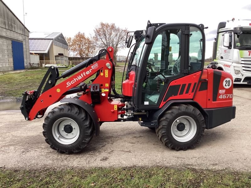 Kompaktlader del tipo Schäffer HOFLADER SCHÄFFER 4670, Gebrauchtmaschine In Strahwalde (Immagine 1)