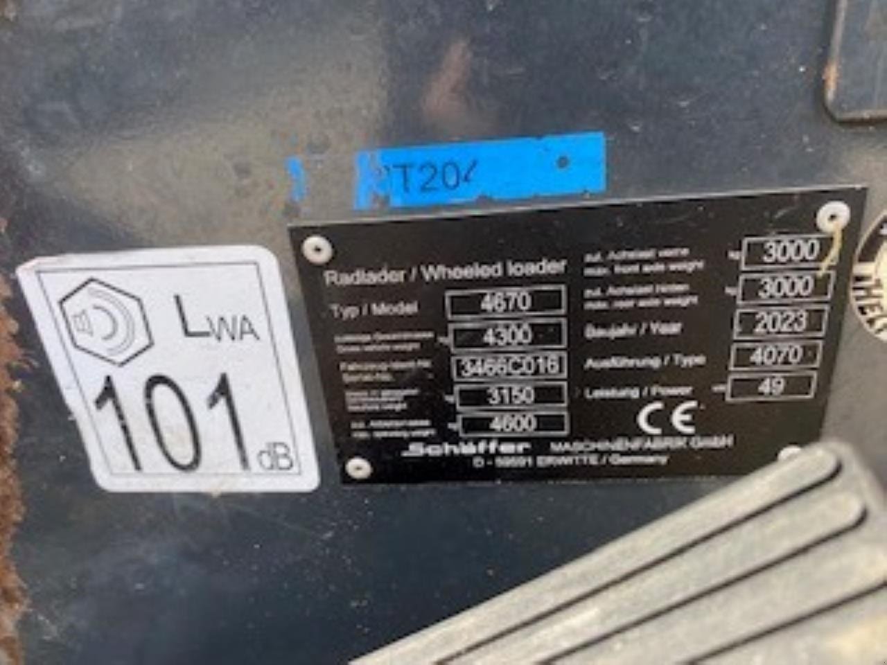 Kompaktlader του τύπου Schäffer MINILÆSSER 4670, Gebrauchtmaschine σε Tim (Φωτογραφία 7)