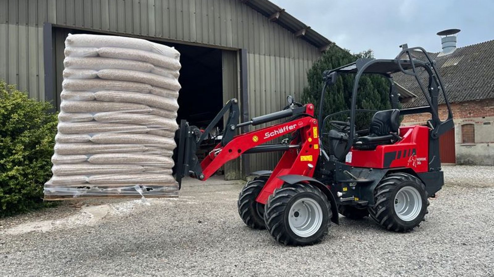 Kompaktlader типа Schäffer Nordic 30+, Gebrauchtmaschine в Grenaa (Фотография 4)