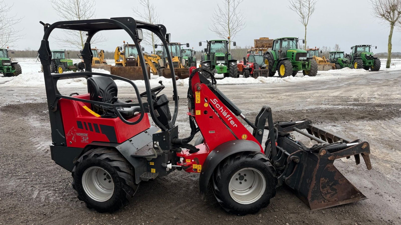 Kompaktlader typu Schäffer Nordic 32 HS Obs lavt timetal, 1100 timer, Gebrauchtmaschine v Dronninglund (Obrázek 5)