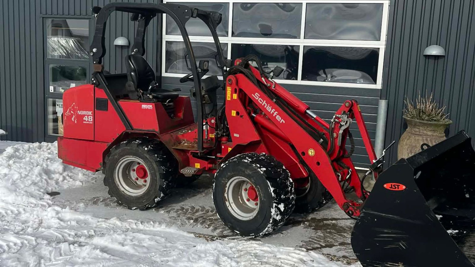 Kompaktlader des Typs Schäffer Nordic 48, Gebrauchtmaschine in Føvling (Bild 2)
