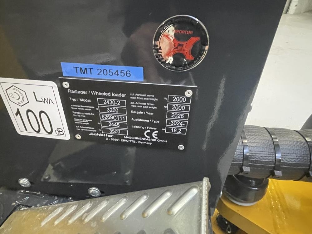 Kompaktlader typu Schäffer Schäffer 2430 S Elite, Gebrauchtmaschine w Dronninglund (Zdjęcie 6)