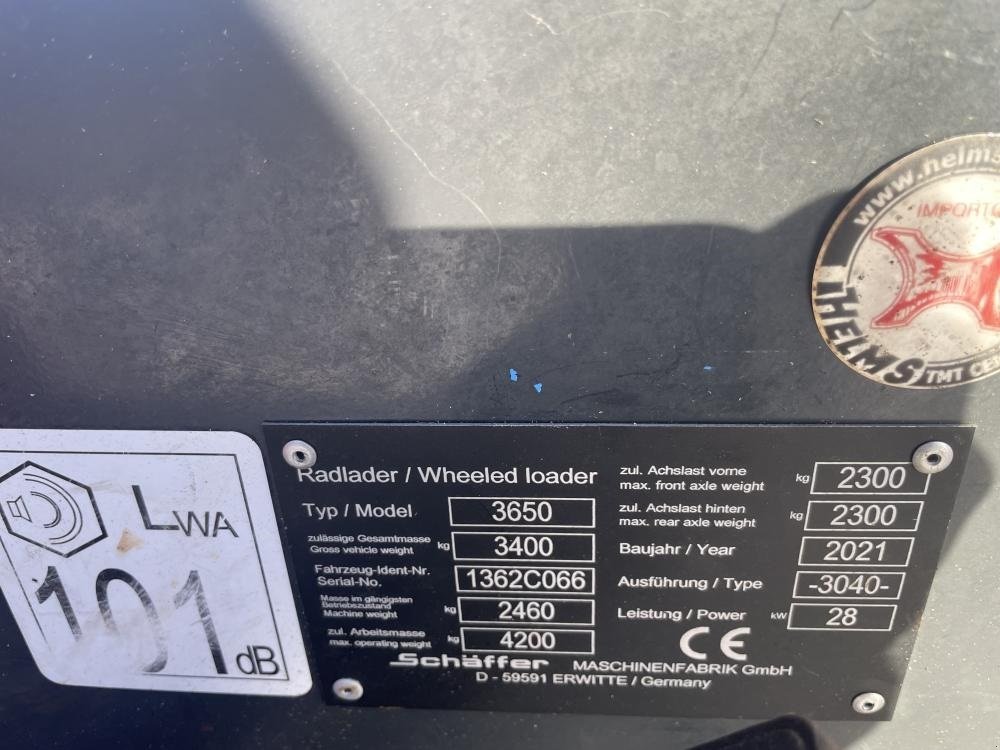 Kompaktlader a típus Schäffer Schaffer Nordic 42, Gebrauchtmaschine ekkor: Dronninglund (Kép 7)