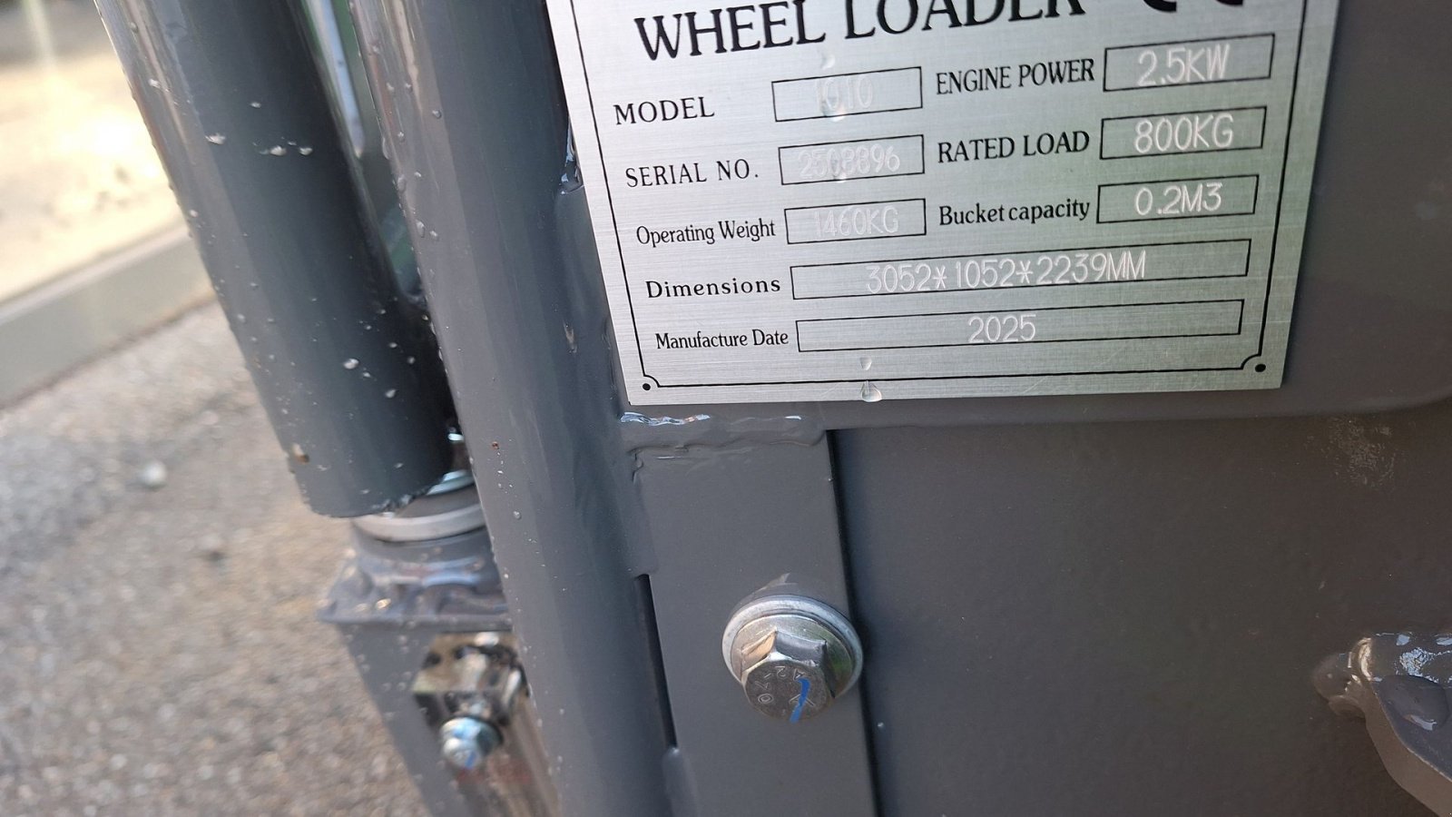 Kompaktlader типа Sonstige 1010E, Gebrauchtmaschine в Rødekro (Фотография 11)