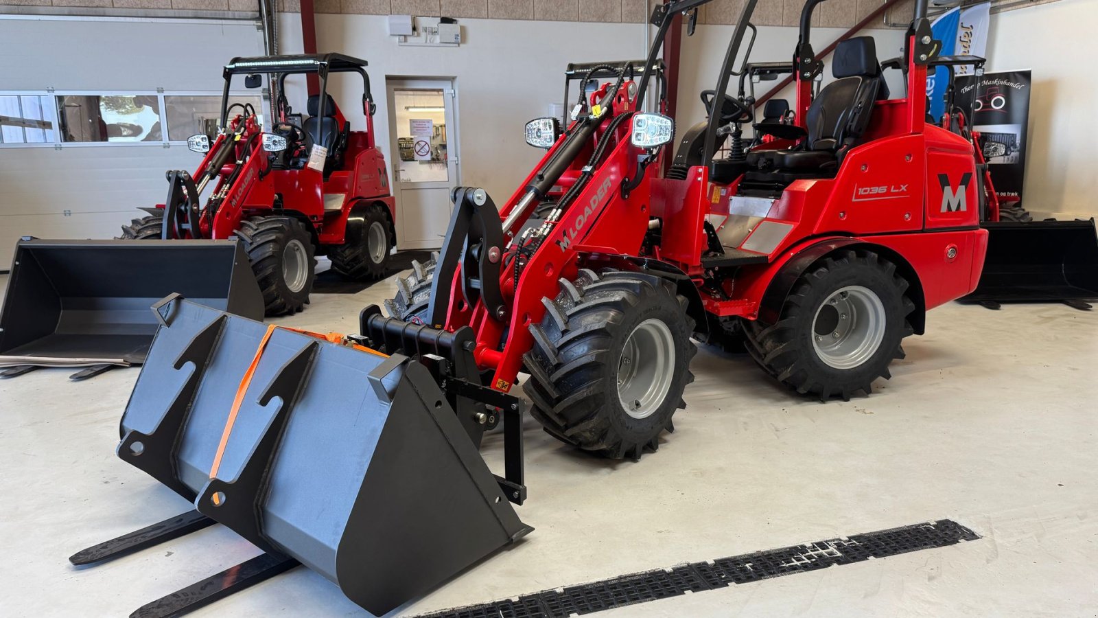 Kompaktlader of the type Sonstige 1036LX FABRIKSNY MED SKOVL OG PALLEGAFLER! ÆGTE BESTSELLER!, Gebrauchtmaschine in Nørager (Picture 3)