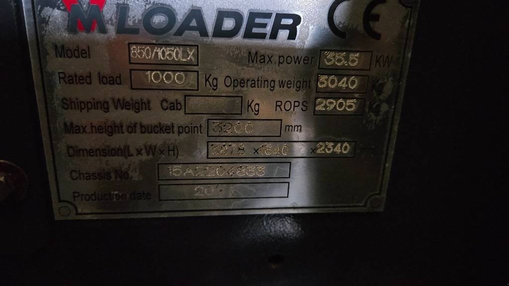 Kompaktlader van het type Sonstige 1050 LX, Gebrauchtmaschine in Ringe (Foto 5)