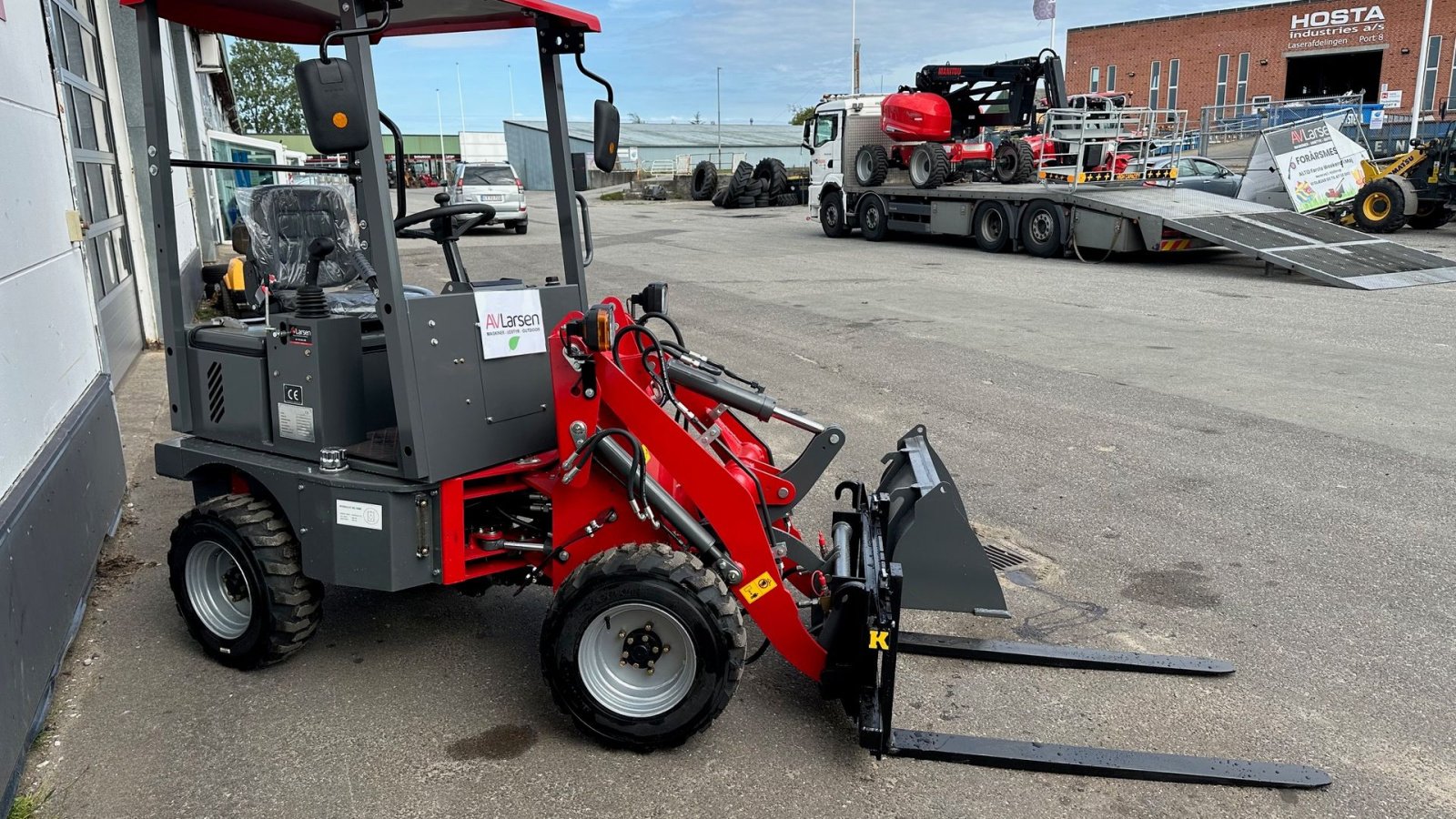 Kompaktlader of the type Sonstige 805E Elektrisk minilæsser med lithium batterier. Inkl. Skovl og pallegafler, Gebrauchtmaschine in Dronninglund (Picture 4)