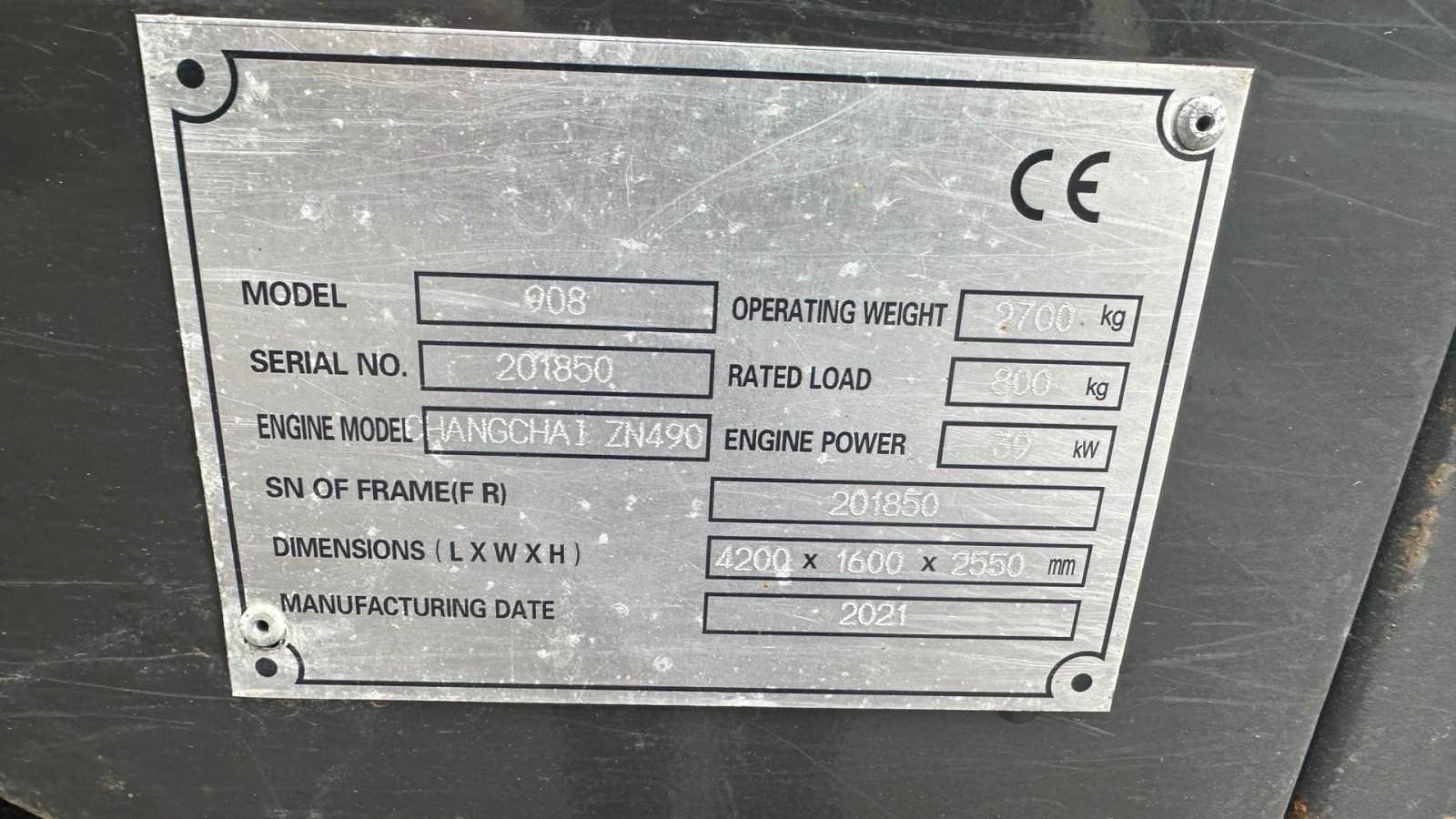 Kompaktlader типа Sonstige 908, Gebrauchtmaschine в Dronninglund (Фотография 6)
