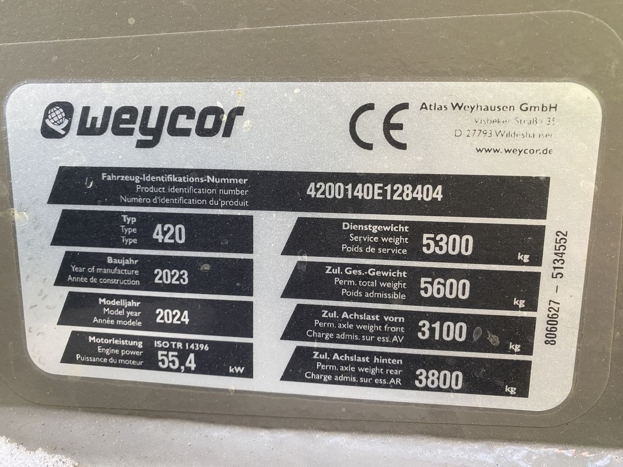 Kompaktlader del tipo Sonstige AR420 HS, Gebrauchtmaschine en Skive (Imagen 11)