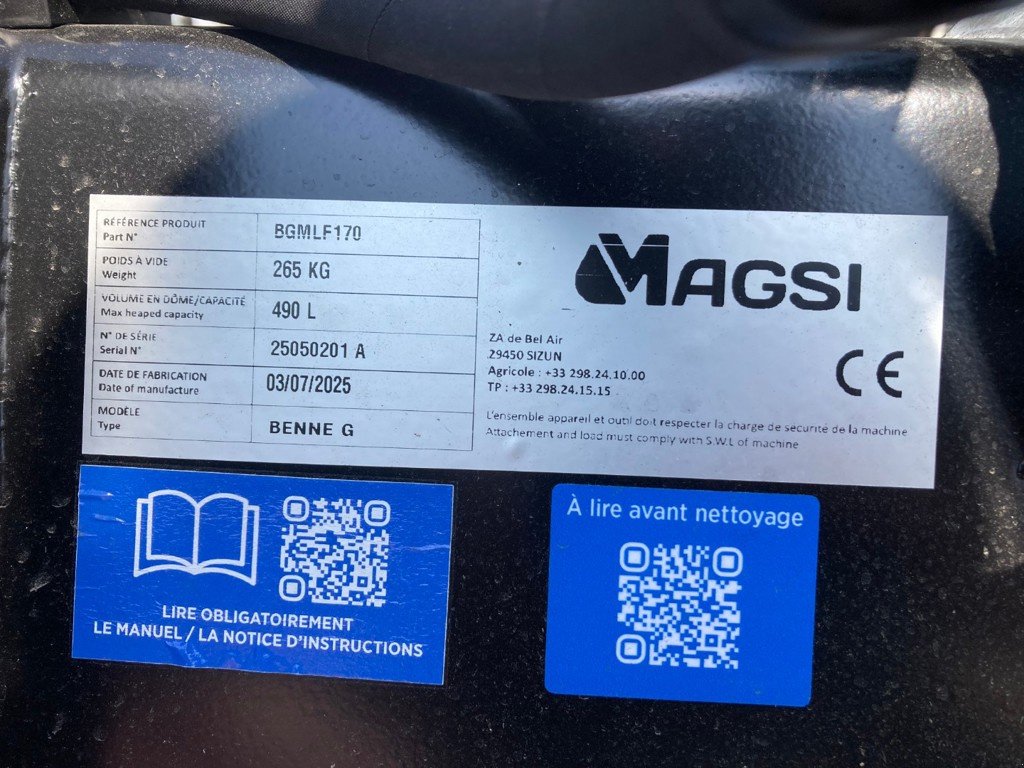 Kompaktlader of the type Sonstige BGMLF170, Ausstellungsmaschine in Landquart (Picture 3)